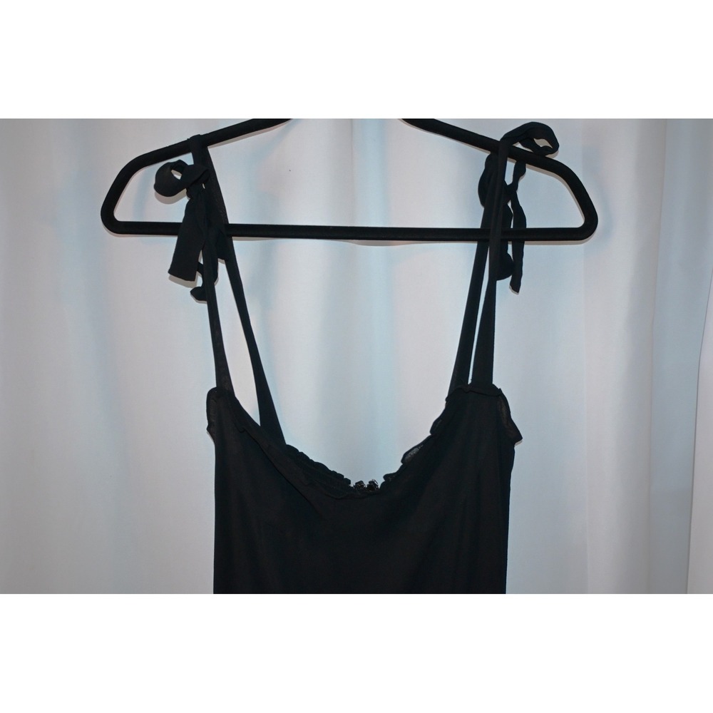 Reformation Black Midi Dress Women Size XS - Picture 4 of 9